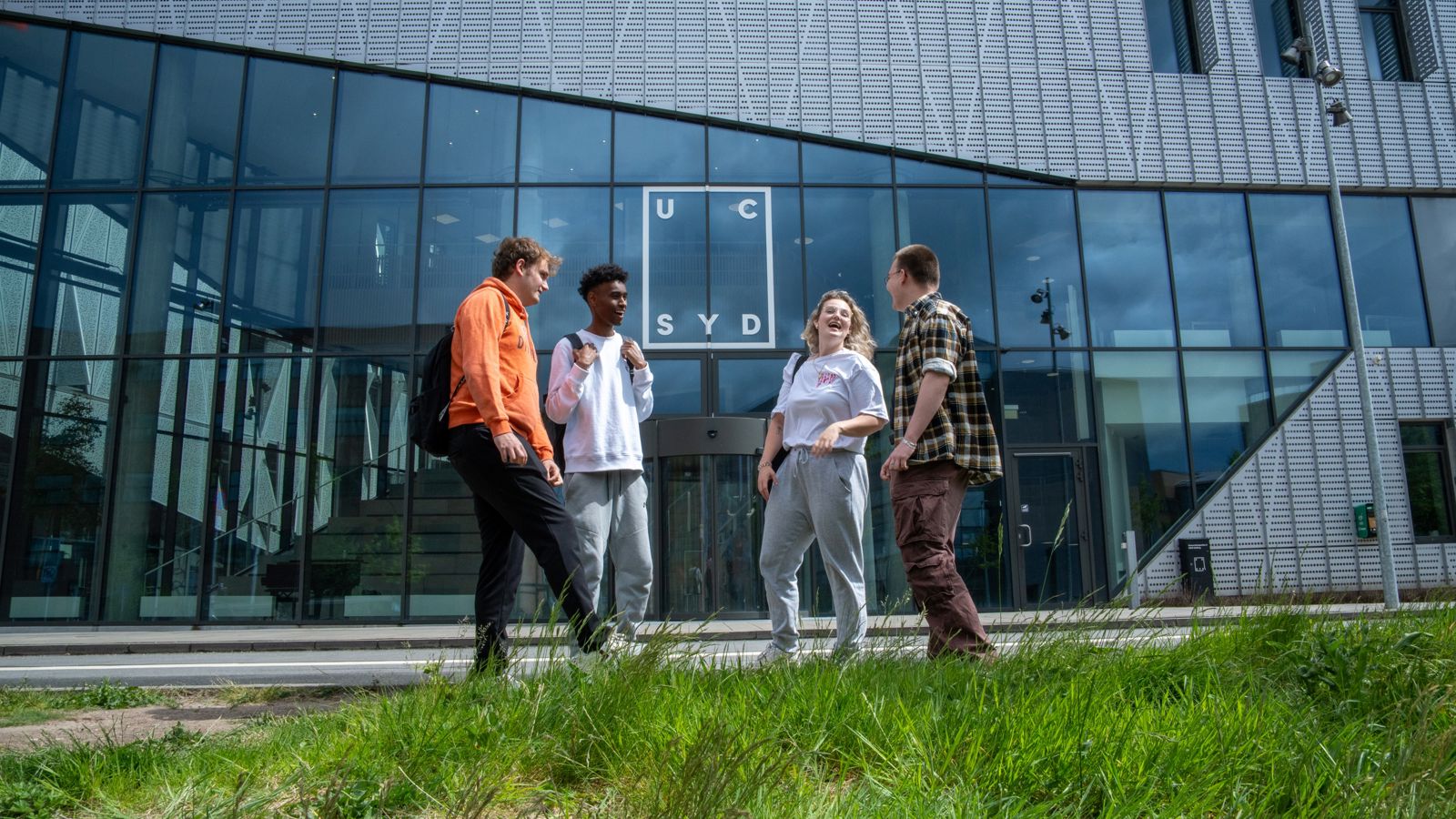 Students at UC SYD Campus Kolding